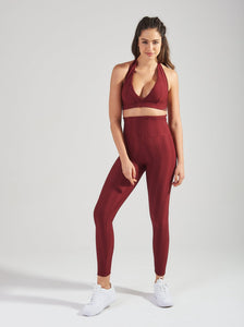 COCOCH ACTIVEWEAR WEBSHOP, WAVE ELITE SPORTS BRA IN BORDEAUX